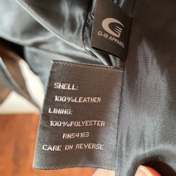 Kenneth Cole | Leather Jacket - Picture 4 of 6